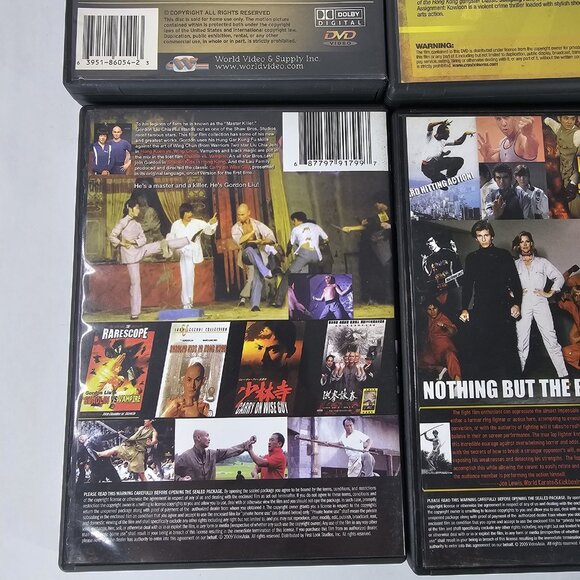 Kung Fu Action DVD Lot Jet Li Sonny Chiba Bruce Lee Gordon Liu 10 Movie Set - Picture 9 of 10